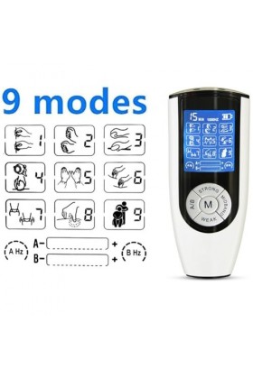Électrostimulateur Musculaire pour le Massage, Pinces réglables à chaîne, Patch, Électrique Ensemble De électro stimulation