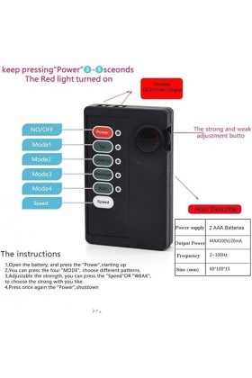 Huahuashijie Électro Stimulateur Electro Anneaux Et Électro Stimulation Musculaire - Rééducation, Massages, Soins de Kinésith