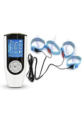 WJE Extension De Pénis Masculin Agrandissement De Choc Électrique Ensemble De Sexe De Stimulation Électrique