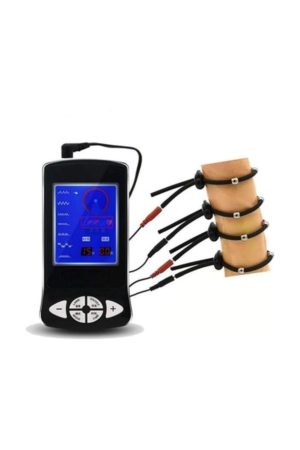 Ś-Éx Tøyș Ś-Éx Tøyș Ġọdẹṃiche Ġọdẹṃiche Rroduit Šèẋuel Ś-Éx Tøyș Hómmé Appareil Silicøné Ensemble DAnneaux de Electro Shock 