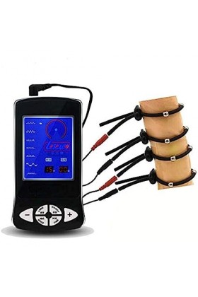 CWT Ś-Éx Tøyș Ġọdẹṃiche Ġọdẹṃiche Rroduit Šèẋuel Ś-Éx Tøyș Hómmé Appareil Silicøné Ensemble DAnneaux de Electro Shock Extens