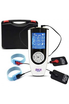 WJE Électrode Autocollant Choc Électrique Adulte Jouet Homme Anneau Double Contrôle Double Sortie Hôte Fort Sexy Jouets