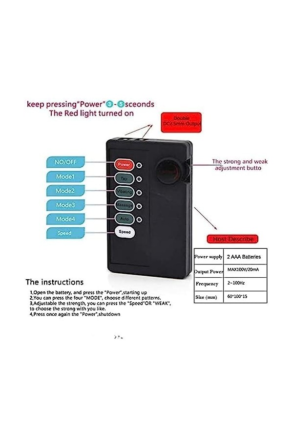 CWT Électro Stimulateur Electro Anneaux Et Électro Stimulation Musculaire - Rééducation, Massages, Soins de Kinésithérapie,Sa