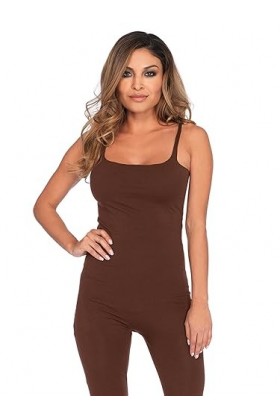 Leg Avenue 3763 Unitard Base Marron Taille S/M EUR 38-40