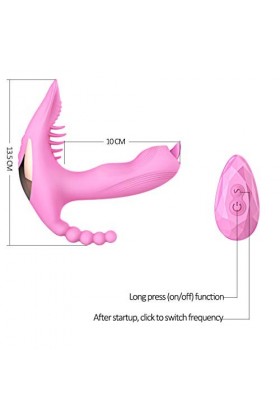 BybAgs Mini Vîbránt Fémmé Ôèuf Sàns Fil Ávéc Télécômmándé Á Distáncé, Bluétôôth Ápp Gôdés Clîtôrîdîèn Sêxtôysè Côuplé Puissán