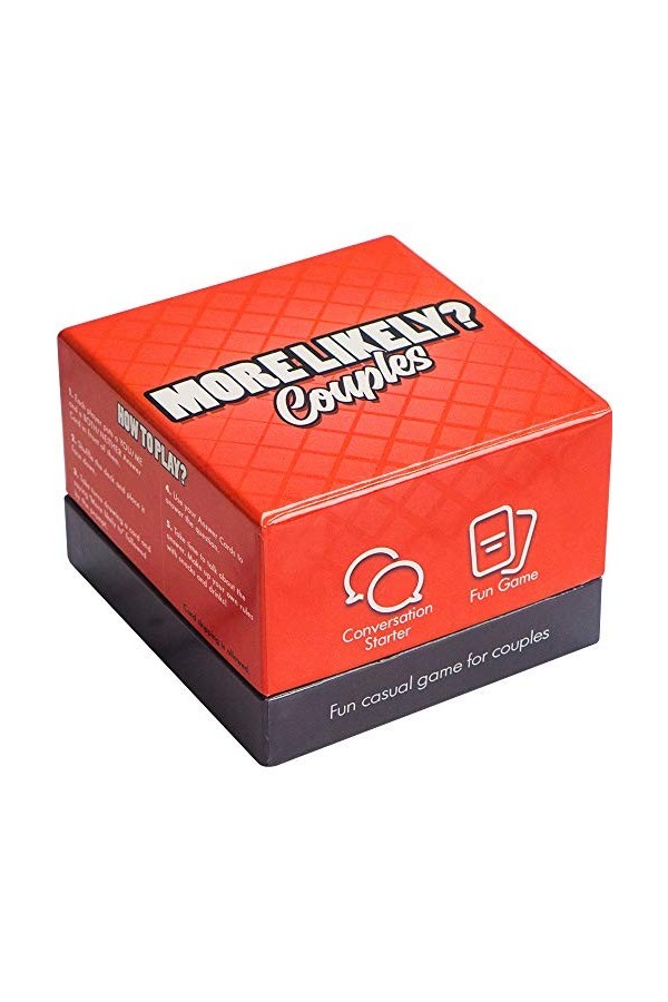 Jeu amusant pour les couples – Démarre la conversation, idéal pour un rendez-vous, des questions romantiques et hilarantes, a
