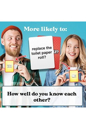 Jeu amusant pour les couples – Démarre la conversation, idéal pour un rendez-vous, des questions romantiques et hilarantes, a