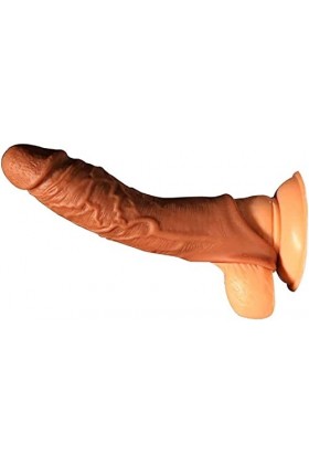 Élargisseur de Préservatif Pénien Élargit Extension de La Bite Vibrante Dick Chaussettes