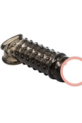 Manchon Pennis Pour Couple Manchon de verrouillage pour homme Penis Crystal Manchon de pénis pour hommes Thread Extension Coc