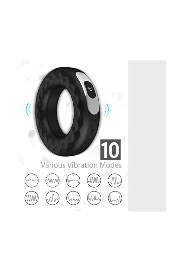 Gaine Penien réaliste Pénis Extenseur de Manche préservatif pour Homme Retard rehausser Gaine réaliste Renfort de MembraneSen