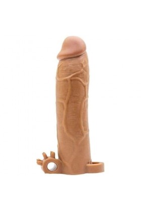 SEYFI Réaliste P-ÊŇIs Extenseur plaisir Couple Pénis Extenseur de Manche préservatif pour Homme Retard rehausser Gaine réalis