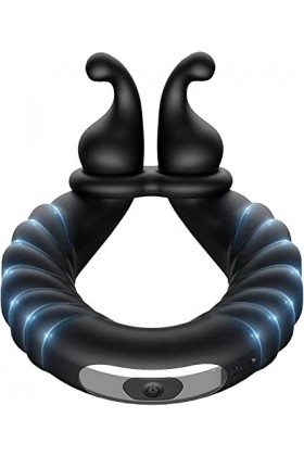 Stimulateur De Penis Préservatif masculin Extenseur de pénis en silicone liquide médical Pénis de simulation évolutif épaissi