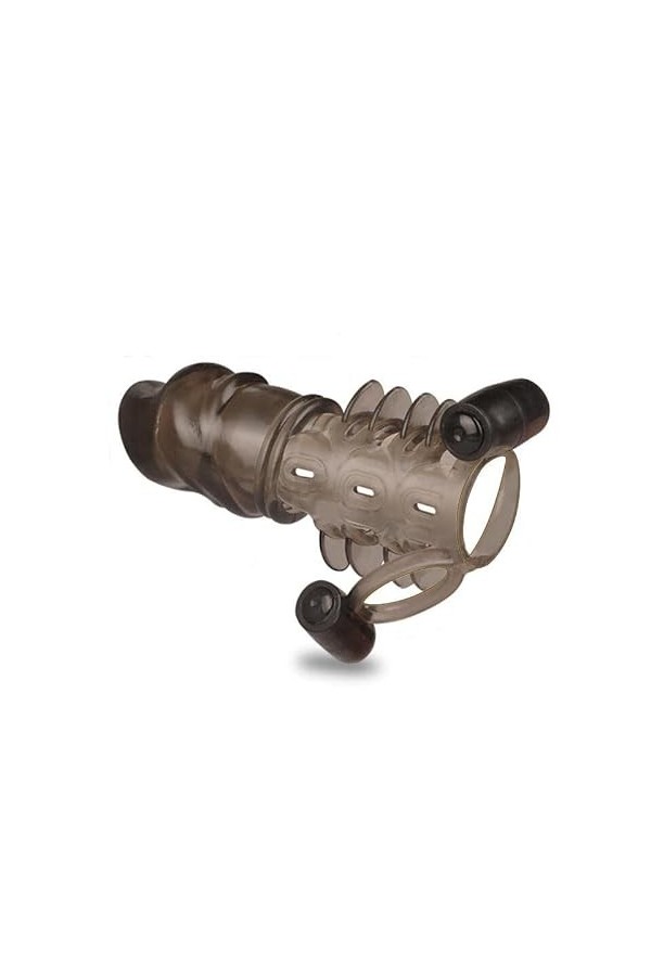 HytTer Manches Extender Cristal Silicextension de E Allongé Cock Agrandisseur Préservatif Gaine Retarder L Éjaculation TôýS