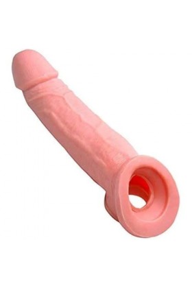 BYBAGS Gaines Pour Pénis Sexes Toyes Femme Realiste Retardant Éjaculation Housse de Pénis Manche Extension de La Bite Sexes P