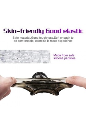 MayNuo Gaine Double Pénis Pour Hömmé Vibrant Stimulateur Clitoris - Etui Penien - Extenseur Prolongateur Rallonge Pénishy0T