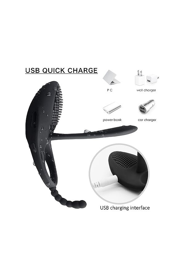 Les Manchons PéNiens PréServatif De Vibration à Double Bouche Muscle Line Pour Homme ÉTendez Et éLargissez Le Manchon PéNis A