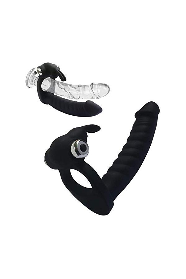 FLEAGE Pénis Extenseur de Manche Préservatif Pour Homme,Retard,Rehausser,Gaine Penien Réaliste Renfort de Membrane