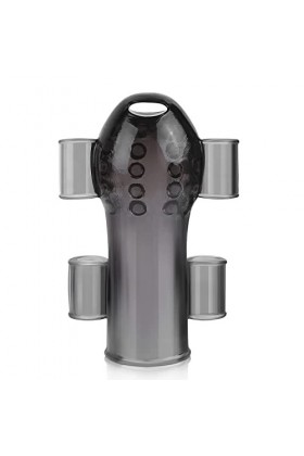 Condom Extender Realiste Pé??? Manchon de verrouillage pour homme Penis Crystal Manchon de pénis pour hommes Thread Extension