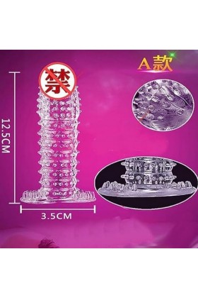 MayNuo X En Silicmanchon de Pour Hömmés, Manchon de Extension de Filetage Côck Manches Dick Sock Préservatifs Réutilisables P