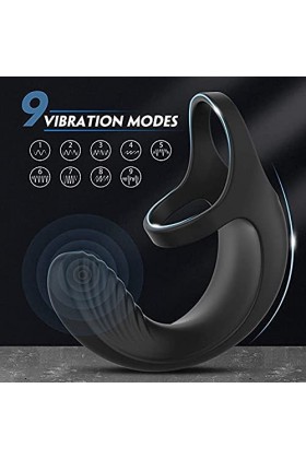 -Agrandissement de Pénis Préservatif de Vibration À Double Bouche Muscle Line Pour Homme Étendez Et Élargissez Le Manchon Pén