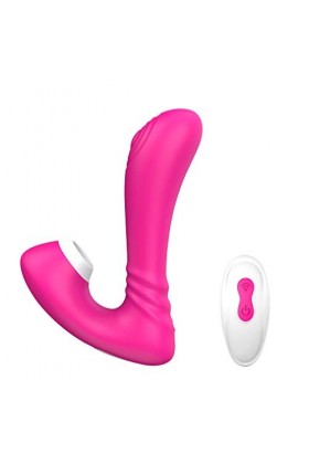 Vîbromäššeür Clītộridīęn Gôdemichèt Femme Tẹlẹcommạndẹ Sans Fil Vîbratêúr Pộint Ġ avec modes de vibration Cóuplê Sèxtôysè pou