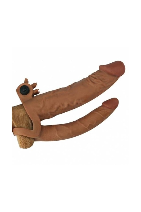 19cm Realiste Gode pour Couple Préservatif réaliste en ligne musculaire 3D pour homme Préservatif médical en silico