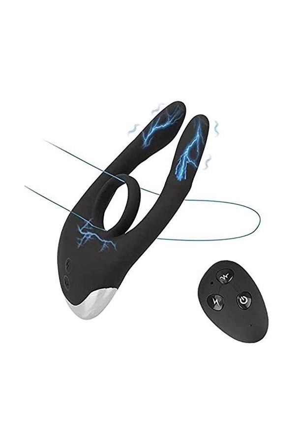 Agrandissement de Pénis PréServatif De Vibration à Double Bouche Muscle Line Pour Homme ÉTendez Et éLargissez Le Manchon PéNi