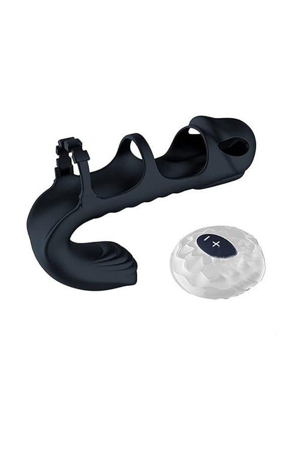 Extenseur de pénis Pénis Manches Extender Cristal Silicone Extension de Sexe Allongé Cock Agrandisseur Préservatif Gaine Reta