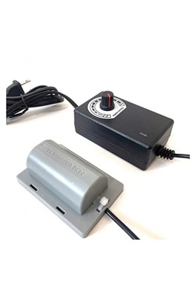 Générique Waterproof Vibration Motor with Speed Regulator Frog Feeding Massage Belt Bed Chair Pillow Vibrator Size : Waterpr