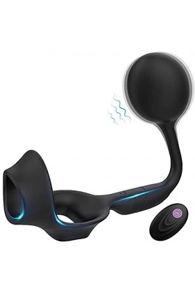 Jouets de Relaxation for Hommes Vibrant Anneau de Coq Durable for Les Hommes Plus Longues erections, stimulateur danneau de 