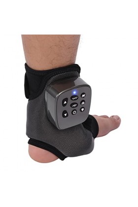 Masseur électrique De Cheville De Pied Avec la Compresse Chaude Vibration Réglable Pour la Machine Massage Portative Compacte