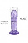 Godemichet Pour Femme - Godemichet Realiste -Dildo - Vibreur Godemichet Homme Gode Pour Homme Et Femme Six jouets