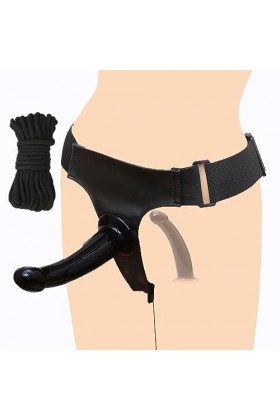 ?-Éx Tøy? ??d??iche-Clit-Ørìdî??-Ceinture Ajustable imperméable à Double extrémité Facile à Nettoyer Durable D3346