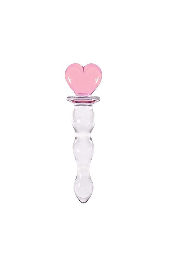 BioPlj Gode en crystal verre réaliste Go-dé Ceinture pour Couple Go-de Femme Séx Réaliste Realiste God??i?hét pour Homme ?n?l