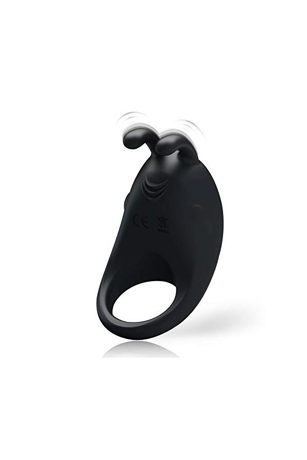 ?-Éx Tøy? ??d??iche-Double C*ôckrîng Anneau de verrouillage pour hommes en silicone extensible de qualité supérieure RP5