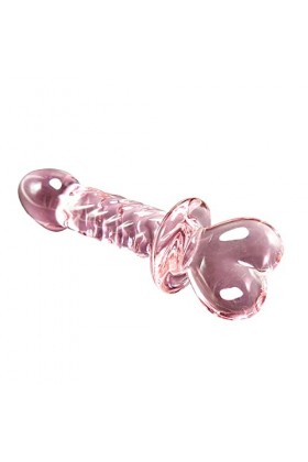 BioPlj Gode en crystal verre réaliste Tr?????Rℯ?T GódeṃIchéts Pour Homme Fℯ??ℯ? ?L????R Đ? ??R?? Đébutant Matériau Durable F