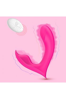 BioPlj ?è?f Vîbrant ?ans ?il pour ?è??e Télécommande Silicone Vîbromàsséur Femme Stimülateur de Clitoris Masseur 10 Mode Sext