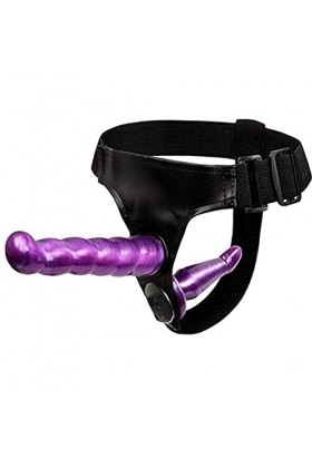 ?-Éx Tøy? ??d??iche-Clit-Ørìdî??-Ceinture imperméable réglable à Double extrémité portatif Durable D2768