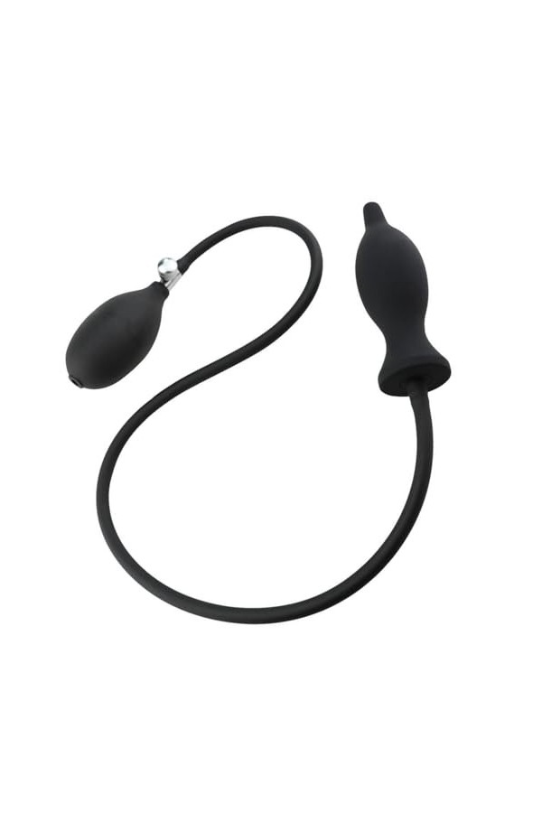 BioPlj-?îld? Áñ?l?? P?ll?-Noir Silicone portatif Gonflable Doux Pas Facile à casser Facile à Utiliser D686