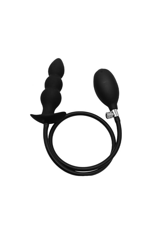 BioPlj-?îld? Áñ?l?? P?ll?-Noir Silicone Lisse Gonflable Doux et Confortable Facile à Transporter D638