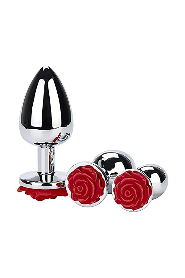 ?-Éx Tøy? ??d??iche-Queue de B-ütt Ãn-âl Pl-ùg Bǚtt Ànâl ensemble En Acier Inoxydable Petite Taille Diamant Bijoux En Métal P