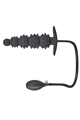 BioPlj-?îld? Áñ?l?? P?ll?-Noir Silicone résistant à lusure Gonflable et Doux pour Le Voyage D137