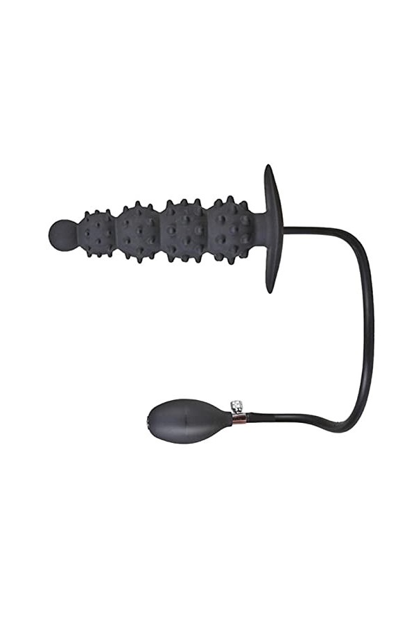 BioPlj-?îld? Áñ?l?? P?ll?-Noir Silicone résistant à lusure Gonflable et Doux pour Le Voyage D137