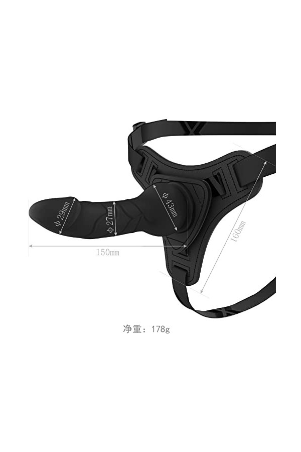 Gode Ceinture Double Couple Cul?tte G?des Cein?ures Co?ple Le?bienne Petit G?demic?é G?y XL