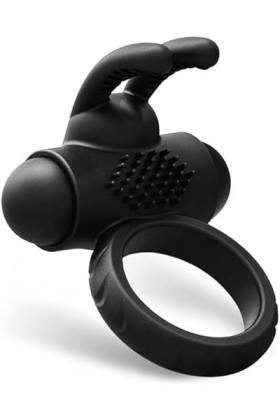 EsHals Annèau Penien Avec Annèau Testiculaire Pour Hömme Avec Erection Plus Durable,Double Annèau Penien Rechargeable Vibrant