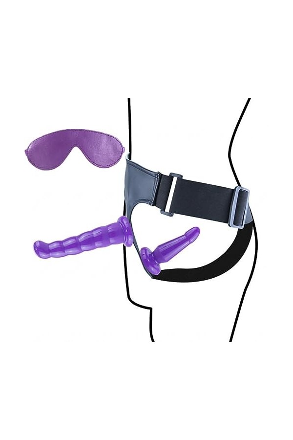 CPXZYU?-Éx Tøy? ??d??iche-Clit-Ørìdî??-Double tête Portable Doux Portable résistant G6985