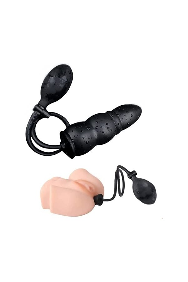 CPXZYUŚ-Éx Tøyș Ġọdẹṃiche Ġọdẹṃiche Enorme Šèẋuel Nouveauté Gonflable Manuelle Mystérieuse Article En Silicone Réglable No G1