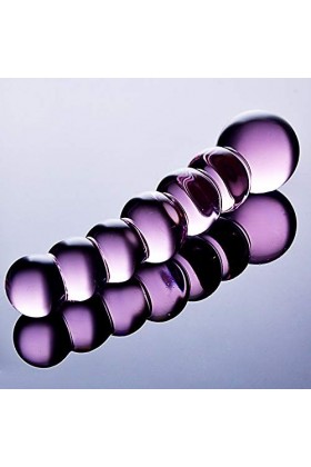 HytTer Gode En Crystal Verre Réaliste Go-Dé Ceinture Pour Couple Go-De Fémmé Séx Réaliste Realiste God??I?Hét Pour Hömmé ?N?L