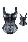 KuSen - Bustier - Femme Noir Noir XXXXL