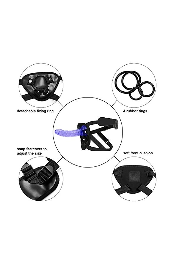 Realiste Gode Ceinture pour Homme Debut?nt Petite Godes Ceinture Reàlìsté Ġóđěmìchěťs pour Femme Homme Ànàlé Silicøne avec Vé